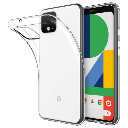Flexi Slim Gel Case for Google Pixel 4 - Clear (Gloss Grip)