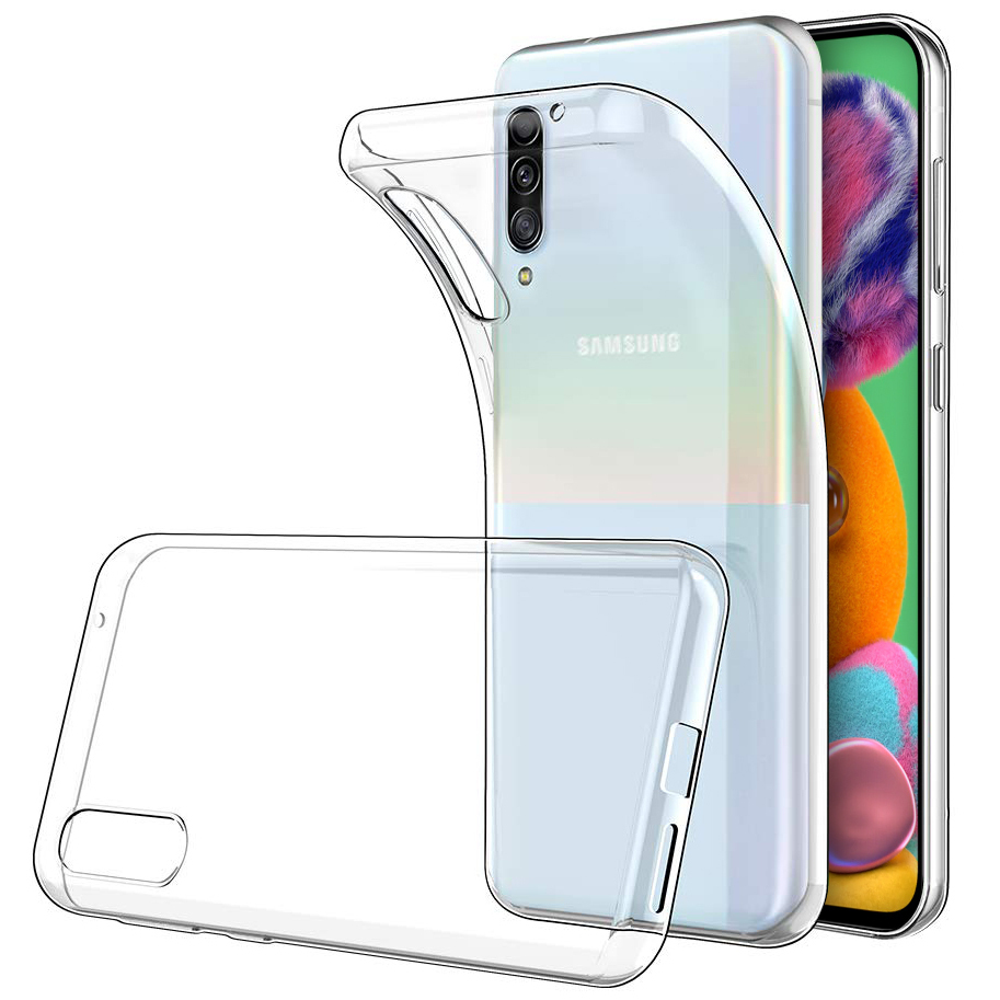 flexi slim gel case for samsung galaxy a90 5g clear