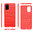 Flexi Slim Carbon Fibre Case for Samsung Galaxy S20 Ultra - Brushed Red