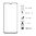 Full Coverage Tempered Glass Screen Protector for Xiaomi Mi 9 Lite - Black