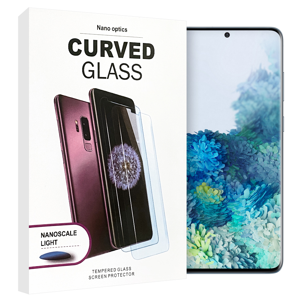 3d Curved Glass Screen Protector For Samsung S20 Plus UV Curved