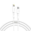 Baseus (18W) USB Type-C (PD) to Lightning Cable (1m) for iPhone / iPad - White