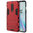 Slim Armour Tough Shockproof Case & Stand for OnePlus 8 - Red