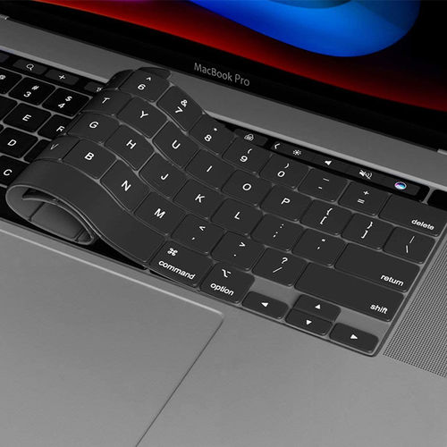 Keyboard Protector Cover for Apple MacBook Pro (13 / 16-inch) 2022 / 2020 / 2019 - Black