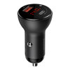 Baseus Display (45W) QC4+ / PPS / USB-PD (Type-C) Car Charger for Phone / Tablet