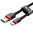Baseus Cafule (2A) Nylon USB Type-C Fast Charging Cable (2m) - Black