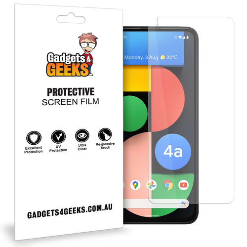 (2-Pack) Clear Film Screen Protector for Google Pixel 4a 5G