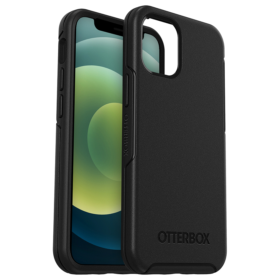 OtterBox Symmetry Case for Apple iPhone 12 Mini (Black)