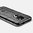 Anti-Shock Grid Texture Tough Case for Motorola Moto G9 Play - Black