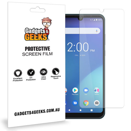 (2-Pack) Clear Film Screen Protector for ZTE Telstra Essential Pro 2