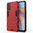 Slim Armour Tough Shockproof Case & Stand for Oppo Reno4 5G - Red