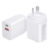 (18W) Dual USB / Type-C PD / QC3.0 / Fast Wall Charger / Power Adapter for Phone / Tablet