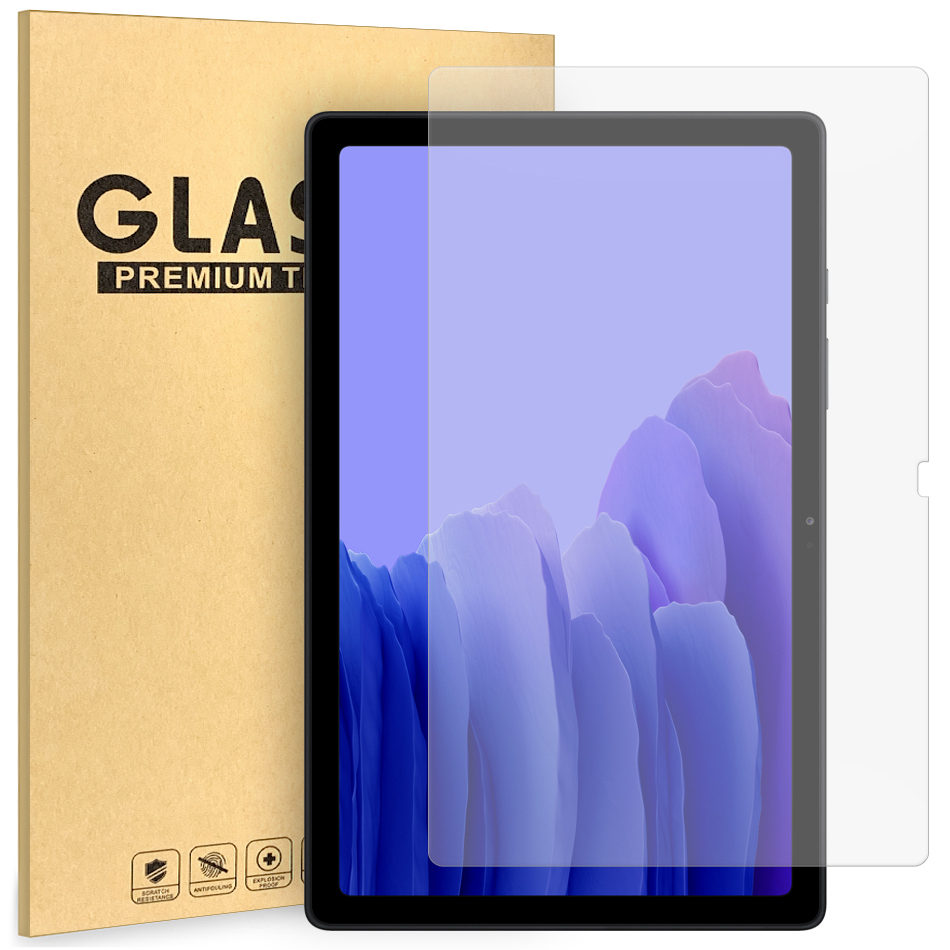 ZoneFoker Screen Protector for Samsung Galaxy Tab A7 10.4 inch 2020 tablet, Easy Installation Tempered Glass for Galaxy Tab A7 10.4 2020 SM-T500/T505/T507 2 Pack Anti-Scratch Bubble Free 