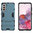 Slim Armour Tough Shockproof Case & Stand for Samsung Galaxy S21+ (Blue)