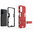 Slim Armour Tough Shockproof Case & Stand for Oppo A54 5G / A74 5G - Red