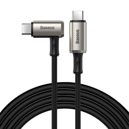 Baseus Hammer (100W) Right Angle USB Type-C (PD) Cable (1.5m) for Phone / Tablet / Laptop