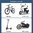 Baseus 360 Quick Lock Bike / Motorcycle Holder / Handlebar Bracket Mount for Phone