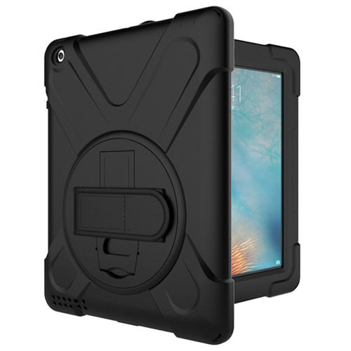 Dual Armour / Hand Strap / Kickstand / Shockproof Case for Apple iPad 9.7-inch (4th / 3rd / 2nd Gen)