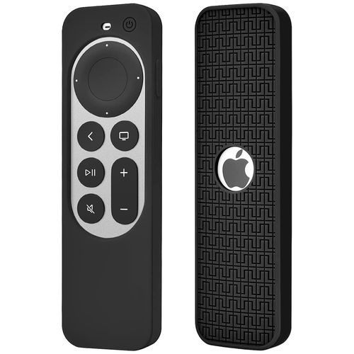 Slim Silicone Protective Case for Apple TV 4K Siri Remote (2nd / 3rd Gen) - Black