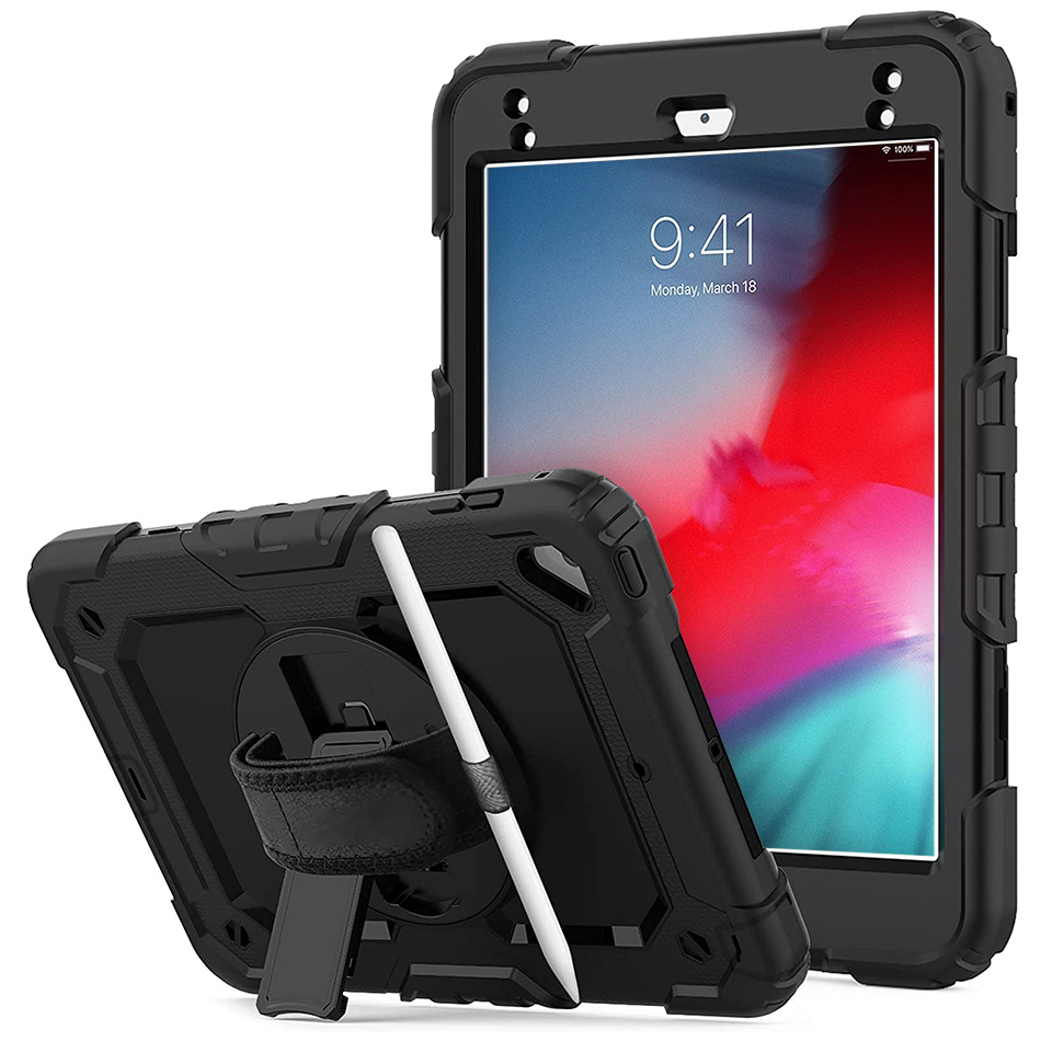 Ipad Air 3 10.5 Case 2019 / Ipad Pro 10.5 Case 2017, Rugged Heavy Duty  Shockproof Protective Cover Case With Rotating Kickstand For Ipad Air (3rd  Gen)