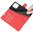 Leather Wallet Case & Card Holder Pouch for Apple iPhone 13 Pro Max - Red