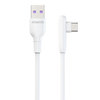 ROMOSS Elbow (66W) SuperCharge USB Type-C to USB-A Cable (1m) for Phone / Tablet