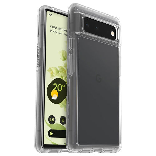 OtterBox Symmetry Shockproof Case for Google Pixel 6 (Clear)