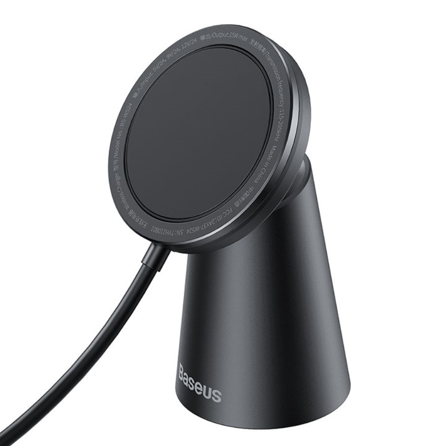 Baseus Simple (15W) MagSafe Wireless Charger Desktop Stand for iPhone