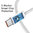 Baseus Dynamic (100W) USB Type-C (PD) Charging Cable (1m) for Phone / Tablet / Laptop - White