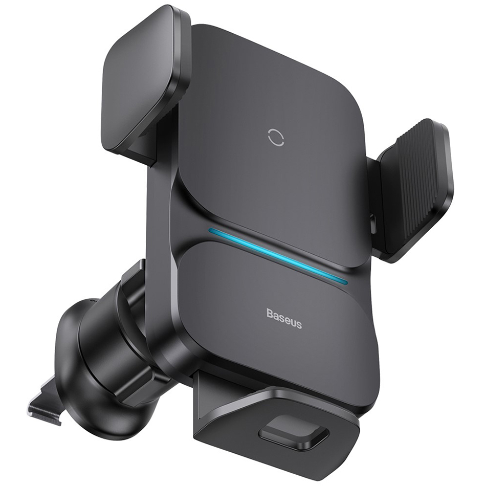 Baseus Wisdom (15W) Wireless Charger Auto Self-Align Air Vent Car Mount  Holder