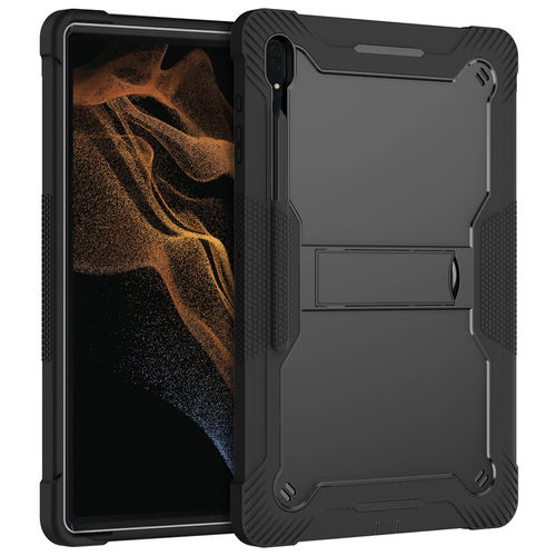 Dual Armour Heavy Duty Shockproof Case & Stand for Samsung Galaxy Tab S8 Ultra
