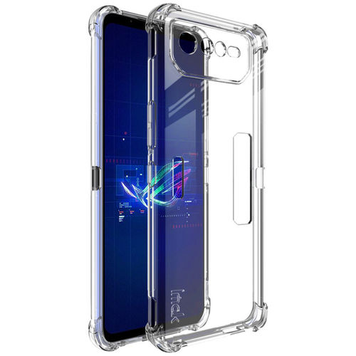 Imak Flexi Gel Shockproof Case for Asus ROG Phone 6 Pro - Clear (Gloss Grip)