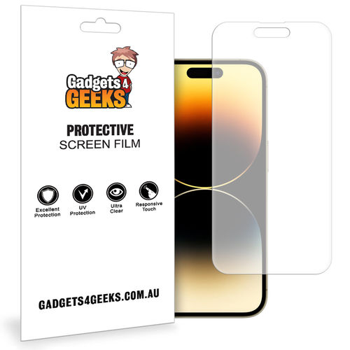 (2-Pack) Anti-Glare TPU Film (Matte) Screen Protector for Apple iPhone 14 Pro