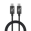 USB4 (240W) Type-C PD Fast Charging (40Gbps) Data Cable (2m) for Phone / Tablet / Laptop