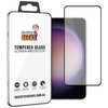 Full Coverage Tempered Glass Screen Protector for Samsung Galaxy S23+ (Black)