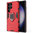 Slim Armour Shockproof Case / Metal Ring Holder for Samsung Galaxy S23 Ultra - Red