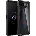 Slim Hybrid Fusion Shockproof Case for Asus ROG Phone 7 / 7 Ultimate - Black (Clear)