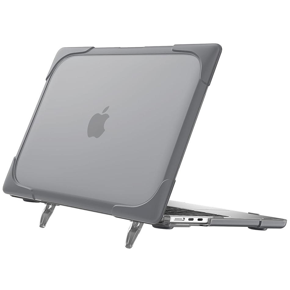 Heavy Duty Tough Shockproof Case for Apple MacBook Air 15 inch 2024 2023 Grey