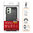 Flexi Slim Carbon Fibre Case for Motorola Moto G54 - Brushed Black
