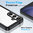 Hybrid Acrylic Tough Shockproof Case for Samsung Galaxy S24 - Black (Frame)