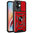 Heavy Duty Shockproof Case / Slide Camera Cover for Oppo A79 5G - Red