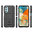Anti-Shock Grid Texture Shockproof Case for Samsung Galaxy A25 5G - Black