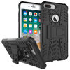 Dual Layer Rugged Shockproof Case & Stand for Apple iPhone 8 Plus / 7 Plus - Black