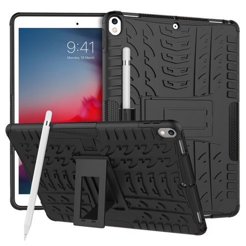 Dual Layer Rugged Tough Shockproof Case & Stand for Apple iPad Air (3rd Gen) / Pro (10.5-inch)