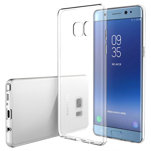 Flexi Slim Gel Case for Samsung Galaxy Note FE - Clear (Gloss Grip)