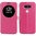 Sneak Peek Quick View Window Flip Case for LG G5 - Pink
