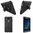 Dual Layer Rugged Tough Shockproof Case for LG V20 - Black