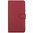 Leather Wallet Case & Card Holder Pouch for Huawei G8 - Red