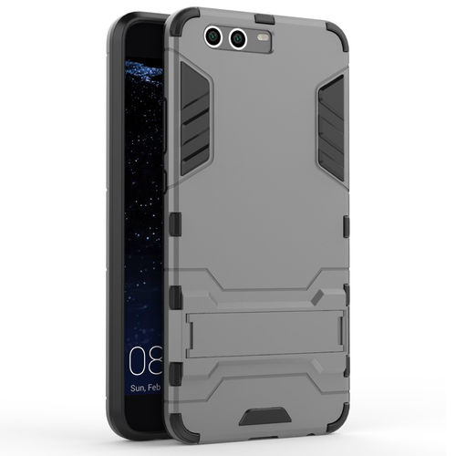 Slim Armour Rugged Tough Shockproof Case for Huawei P10 Plus - Silver