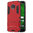 Slim Armour Tough Shockproof Case & Stand for Motorola Moto G6 Plus - Red